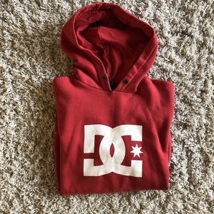 Red DC original hoodie